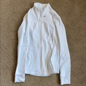 White Lululemon jacket